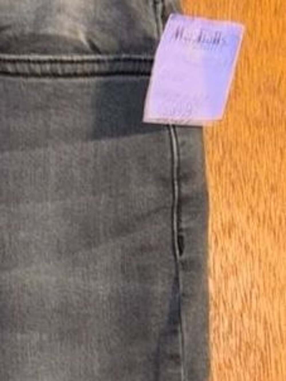 Joe's Jeans High Rise Skinny Ankle Gray Distressed Jeans Size 27